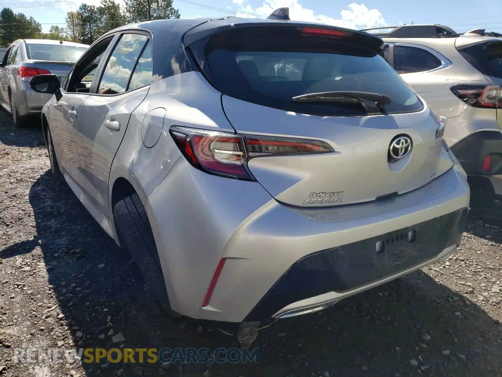 3 Photograph of a damaged car JTNB4RBEXL3088502 TOYOTA COROLLA 2020