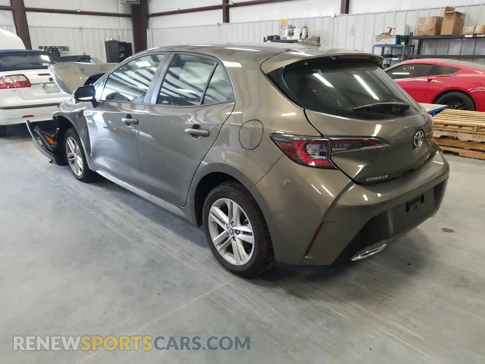 3 Photograph of a damaged car JTND4RBEXL3085396 TOYOTA COROLLA 2020