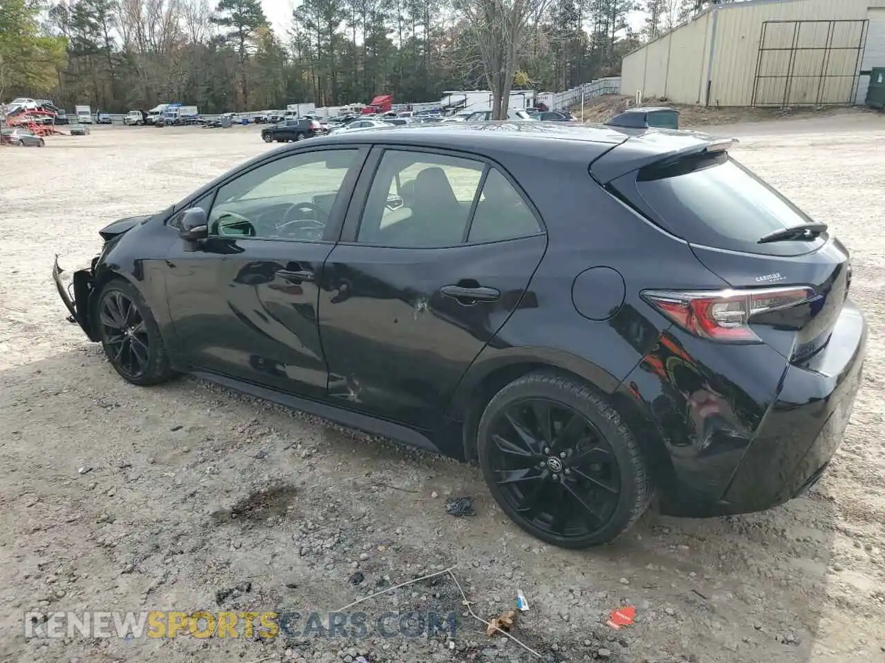 2 Photograph of a damaged car JTND4RBEXL3089397 TOYOTA COROLLA 2020