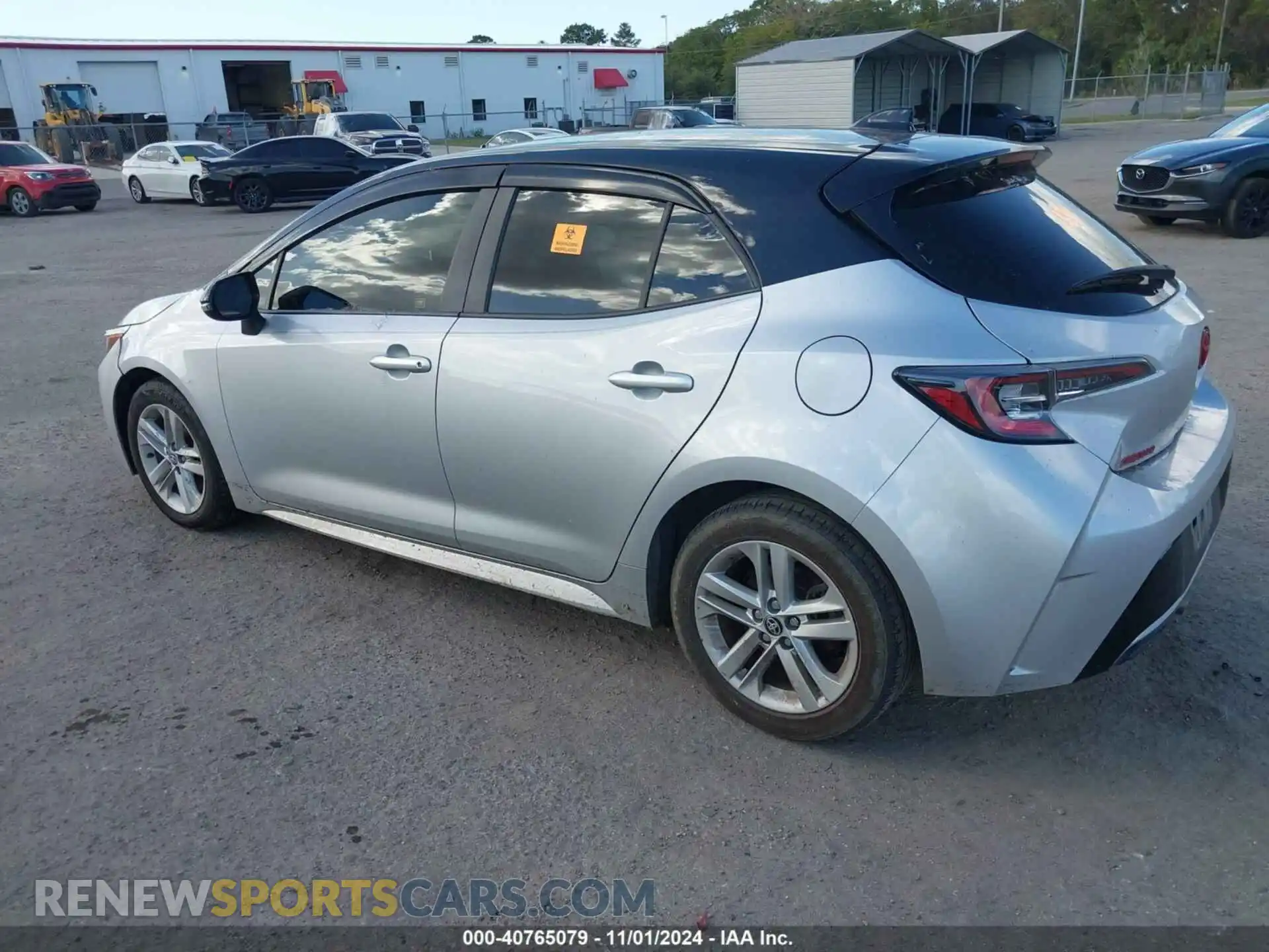 3 Photograph of a damaged car JTND4RBEXL3093868 TOYOTA COROLLA 2020