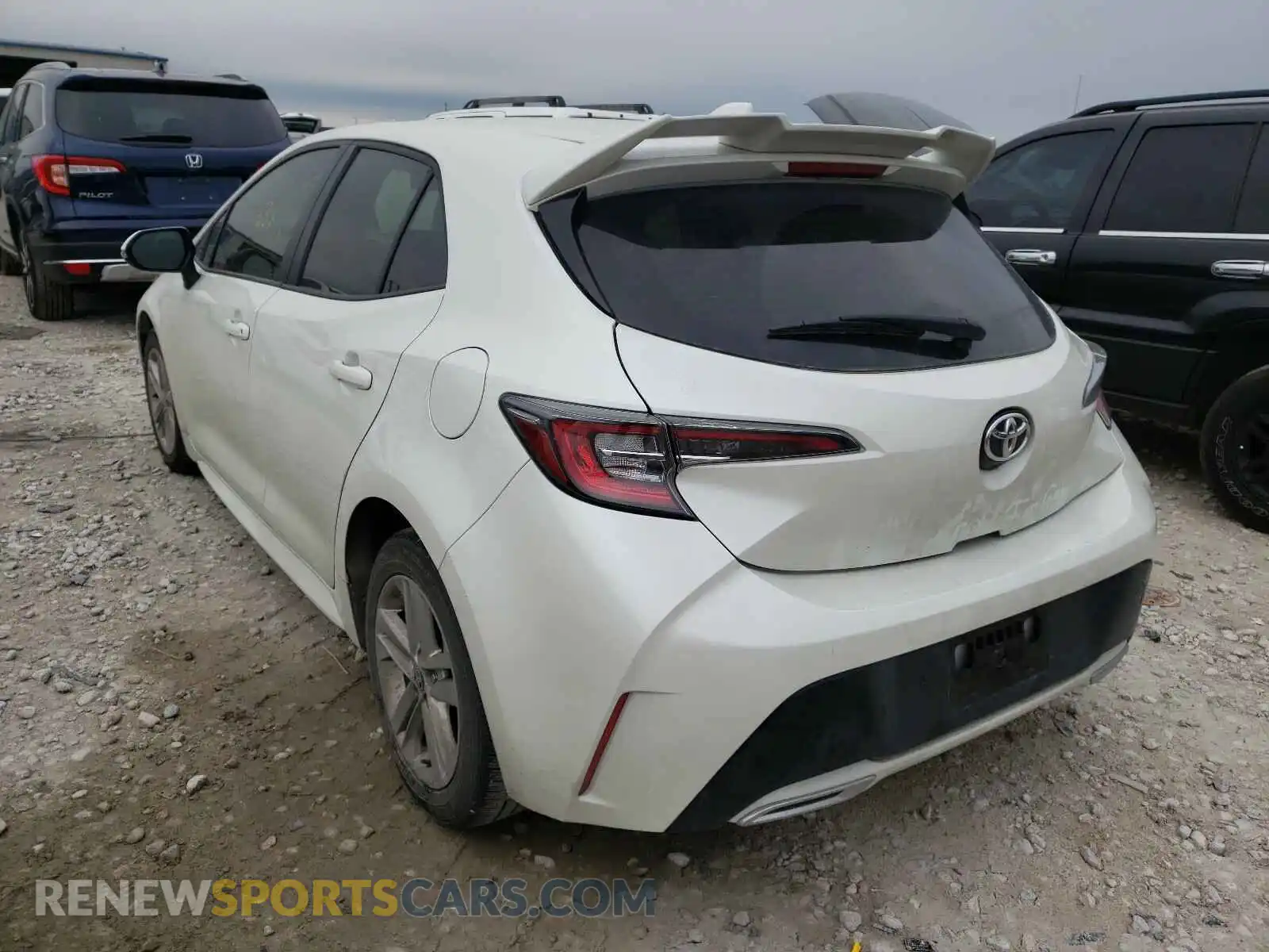 3 Photograph of a damaged car JTND4RBEXL3094910 TOYOTA COROLLA 2020