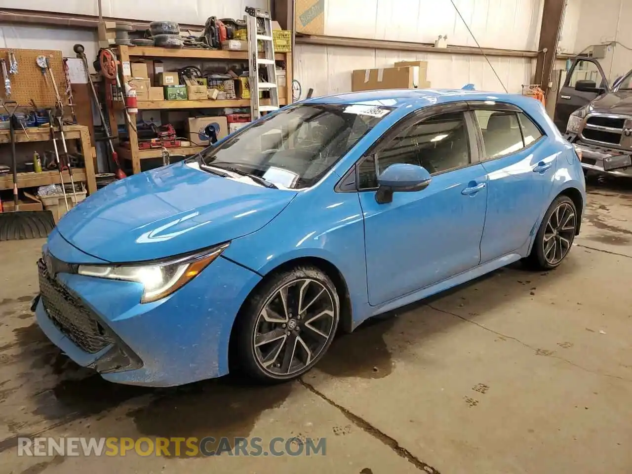 1 Photograph of a damaged car JTNK4RBE3L3073503 TOYOTA COROLLA 2020