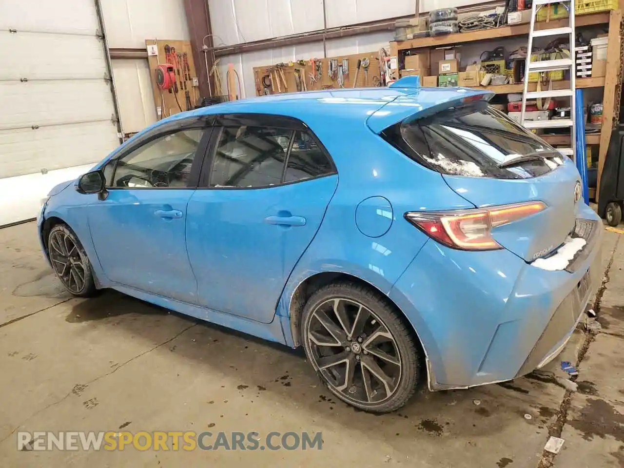 2 Photograph of a damaged car JTNK4RBE3L3073503 TOYOTA COROLLA 2020