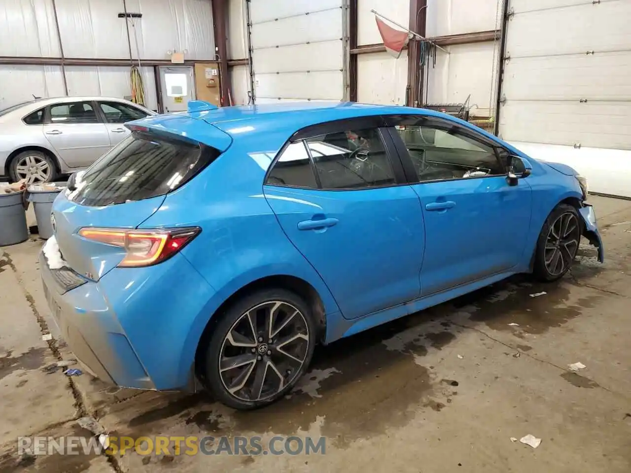 3 Photograph of a damaged car JTNK4RBE3L3073503 TOYOTA COROLLA 2020