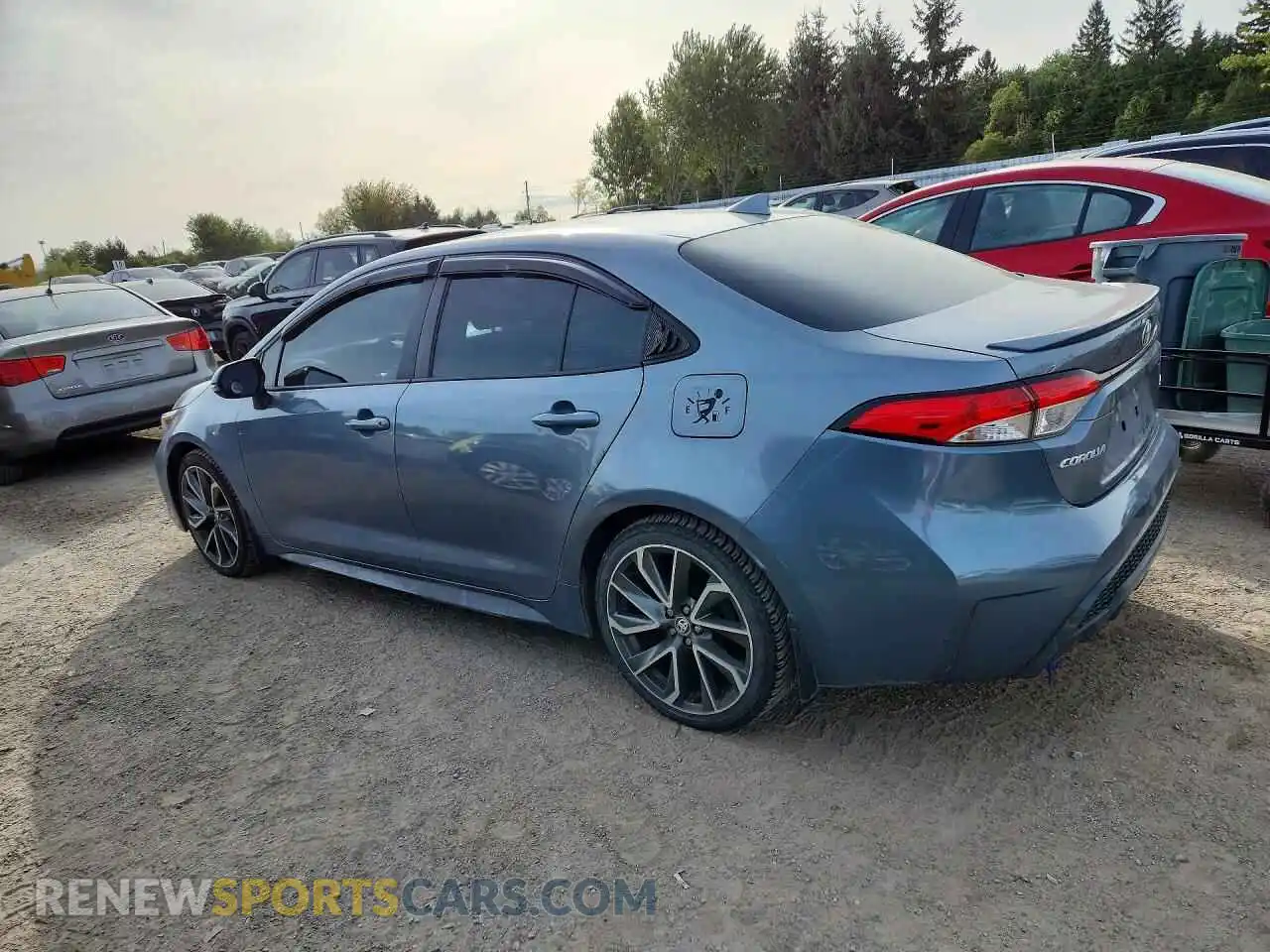 2 Photograph of a damaged car 5YFB4MBE3MP072772 TOYOTA COROLLA 2021
