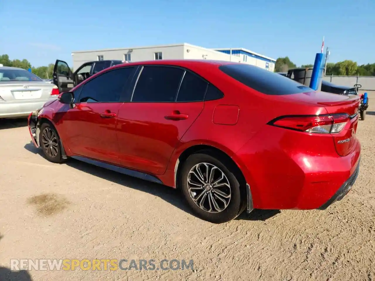 2 Photograph of a damaged car 5YFB4MBE4MP084736 TOYOTA COROLLA 2021