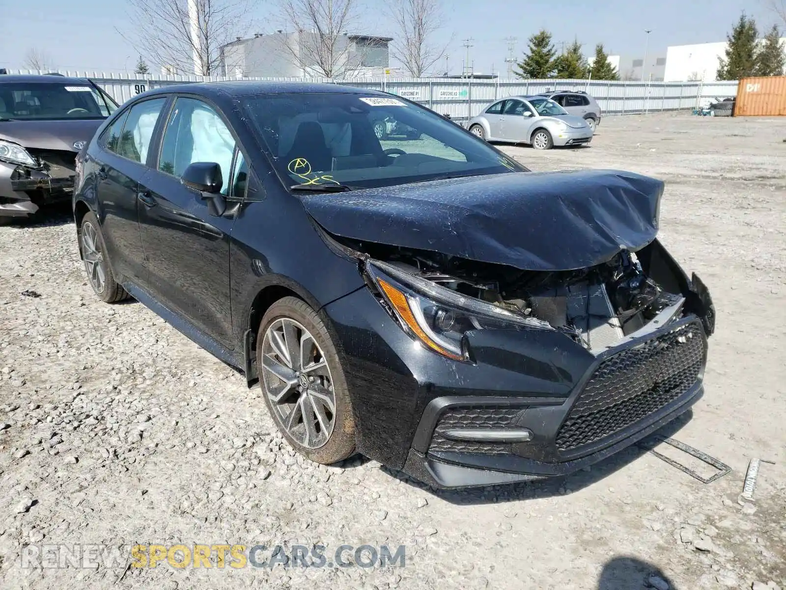 1 Photograph of a damaged car 5YFB4MBE5MP078492 TOYOTA COROLLA 2021
