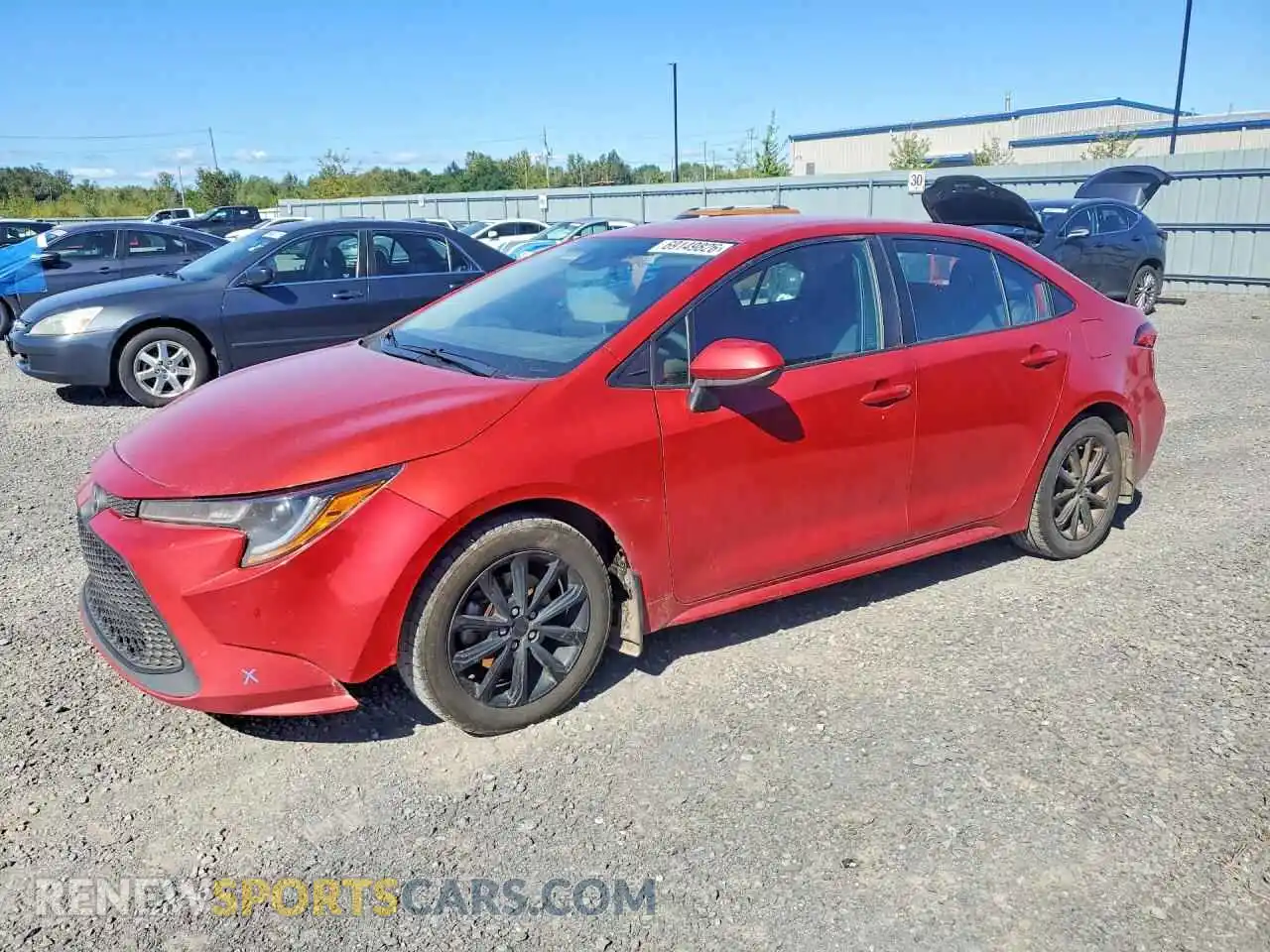 1 Photograph of a damaged car 5YFBPMBE0MP149900 TOYOTA COROLLA 2021