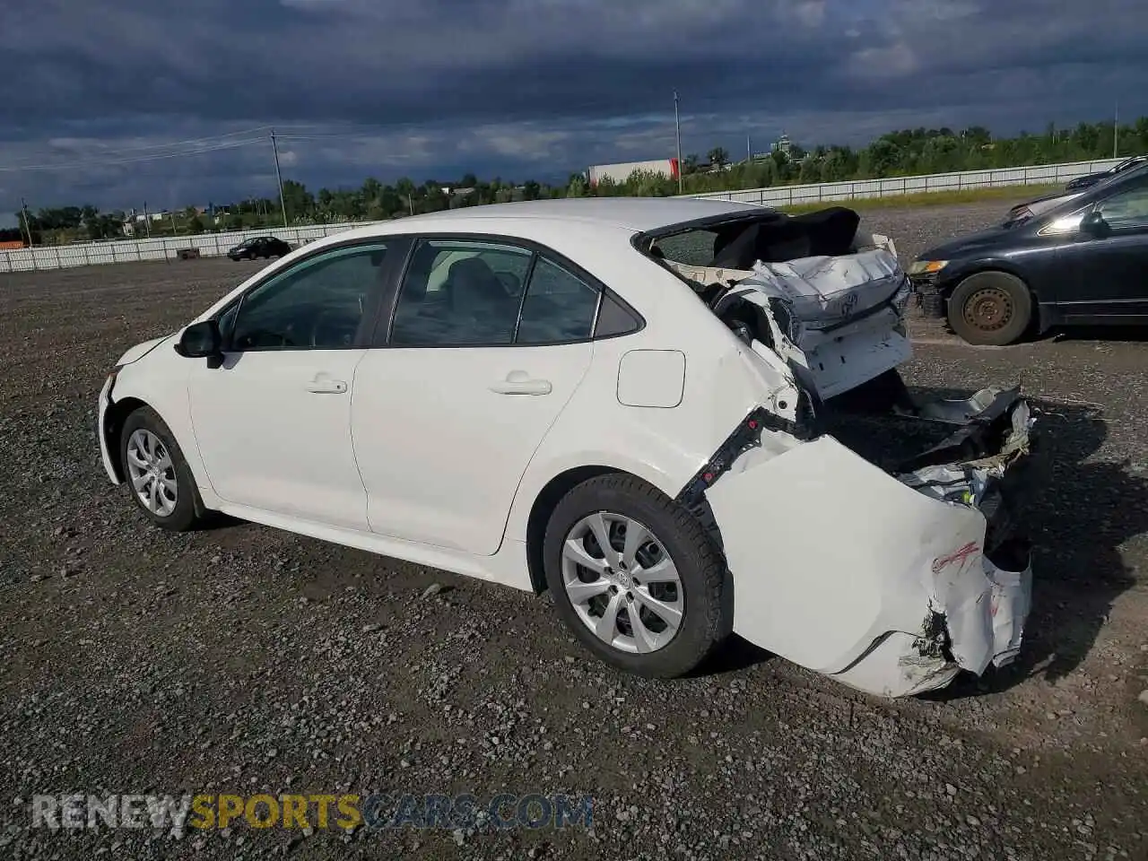 2 Photograph of a damaged car 5YFBPMBE1MP232364 TOYOTA COROLLA 2021