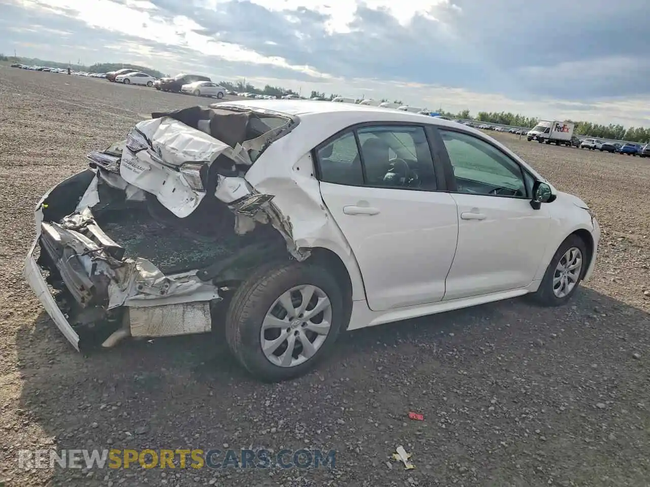 3 Photograph of a damaged car 5YFBPMBE1MP232364 TOYOTA COROLLA 2021