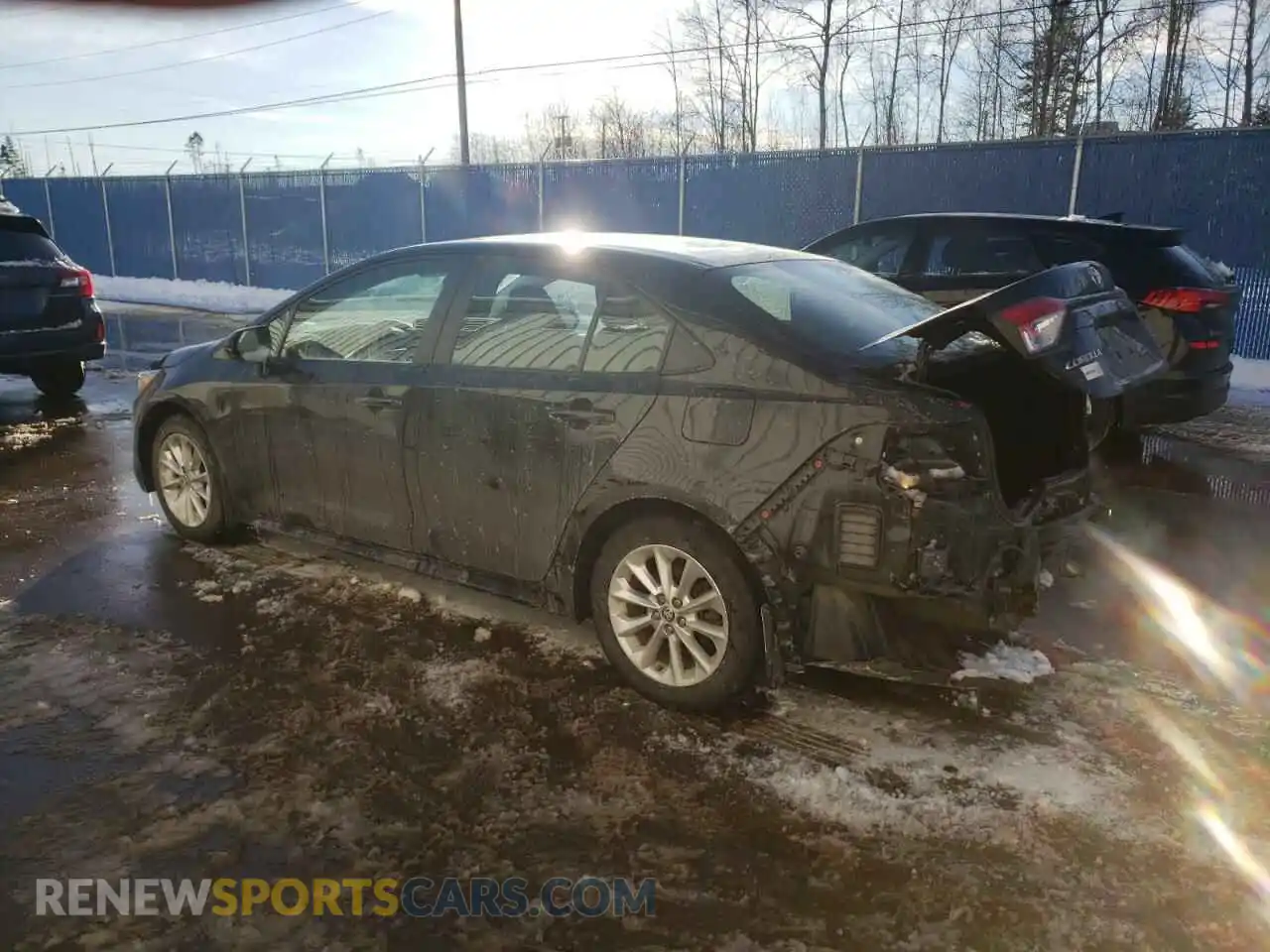 2 Photograph of a damaged car 5YFBPMBE2MP253689 TOYOTA COROLLA 2021