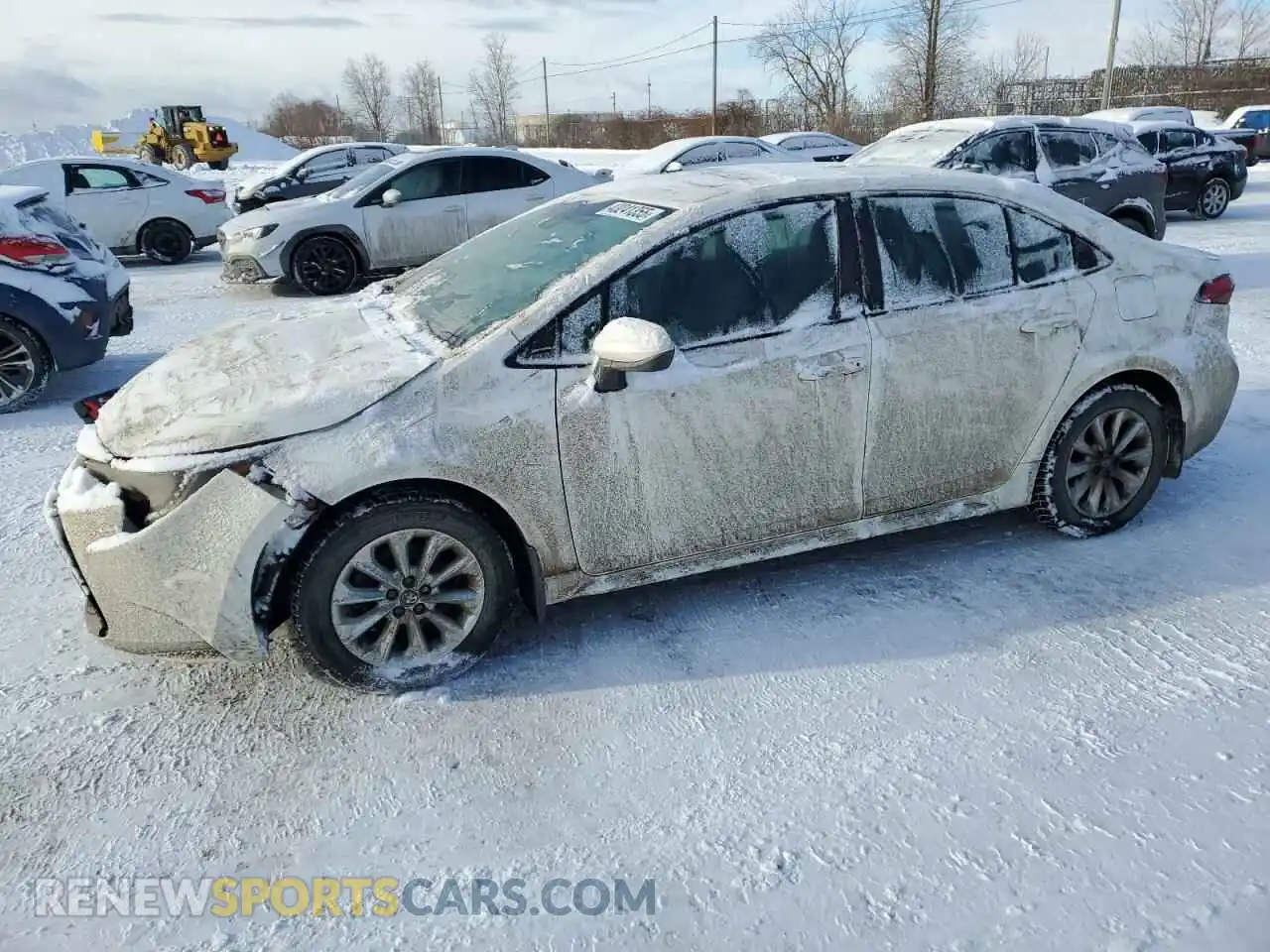 1 Photograph of a damaged car 5YFBPMBE3MP149874 TOYOTA COROLLA 2021
