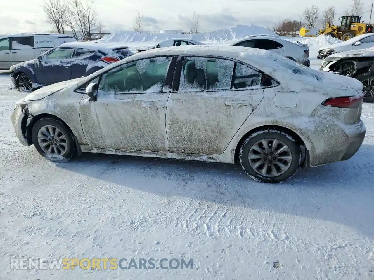 2 Photograph of a damaged car 5YFBPMBE3MP149874 TOYOTA COROLLA 2021