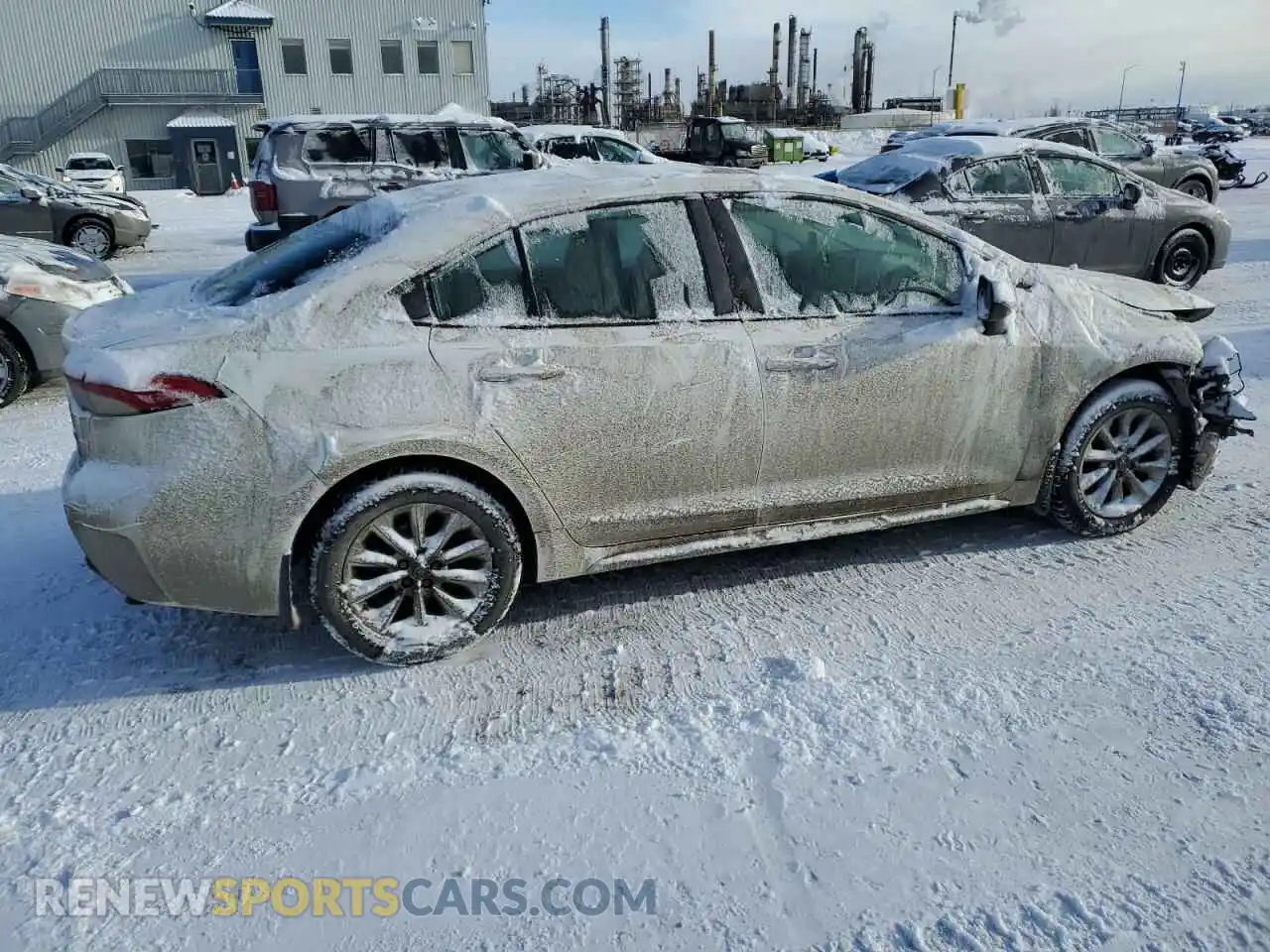 3 Photograph of a damaged car 5YFBPMBE3MP149874 TOYOTA COROLLA 2021