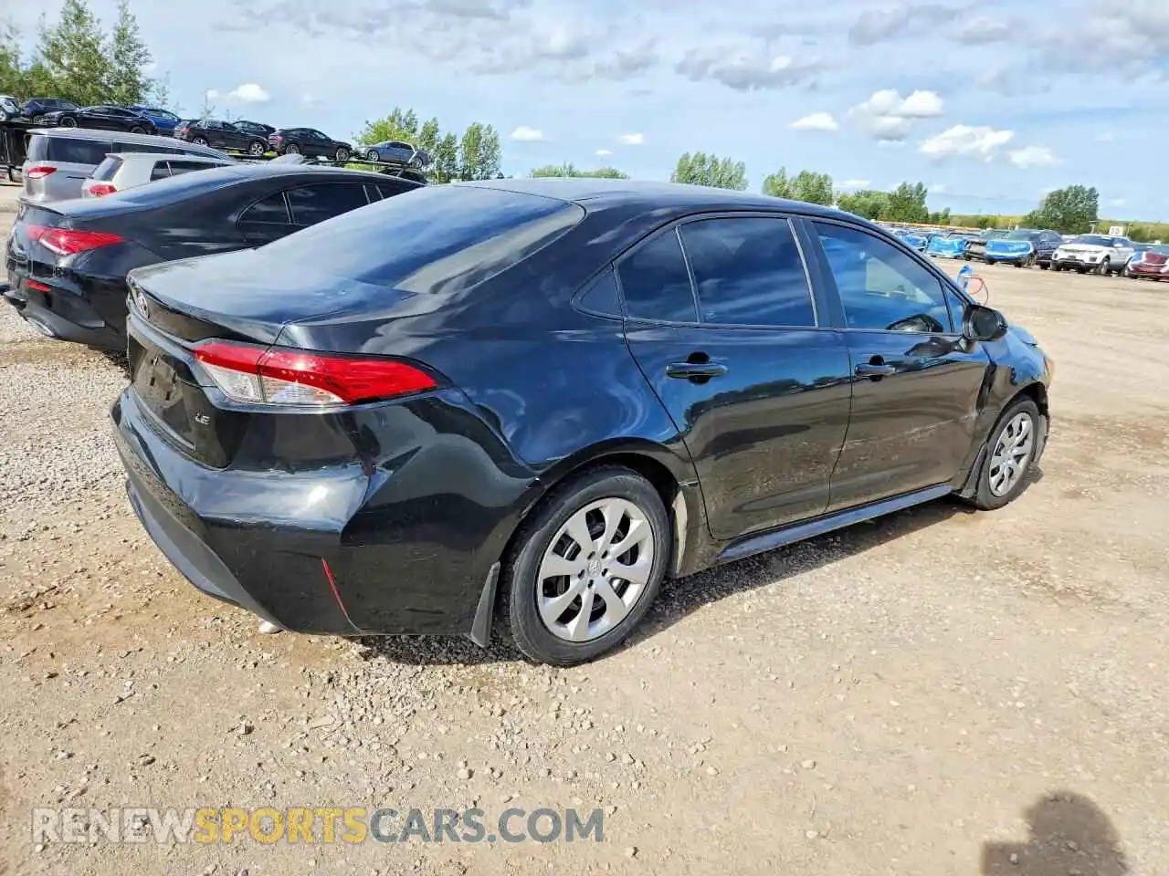 3 Фотография поврежденного автомобиля 5YFBPMBE3MP245200 TOYOTA COROLLA 2021