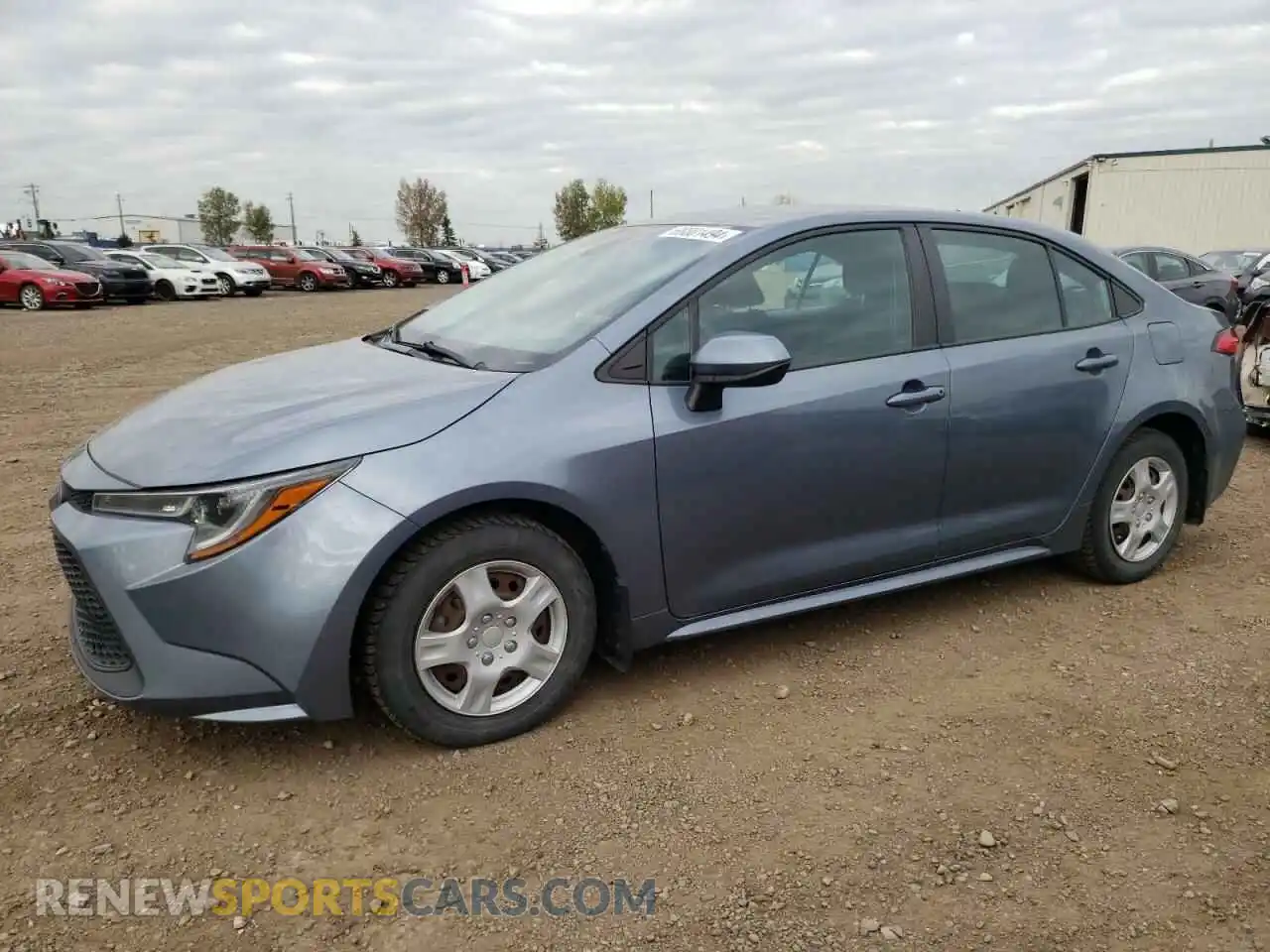 1 Photograph of a damaged car 5YFBPMBE4MP187470 TOYOTA COROLLA 2021