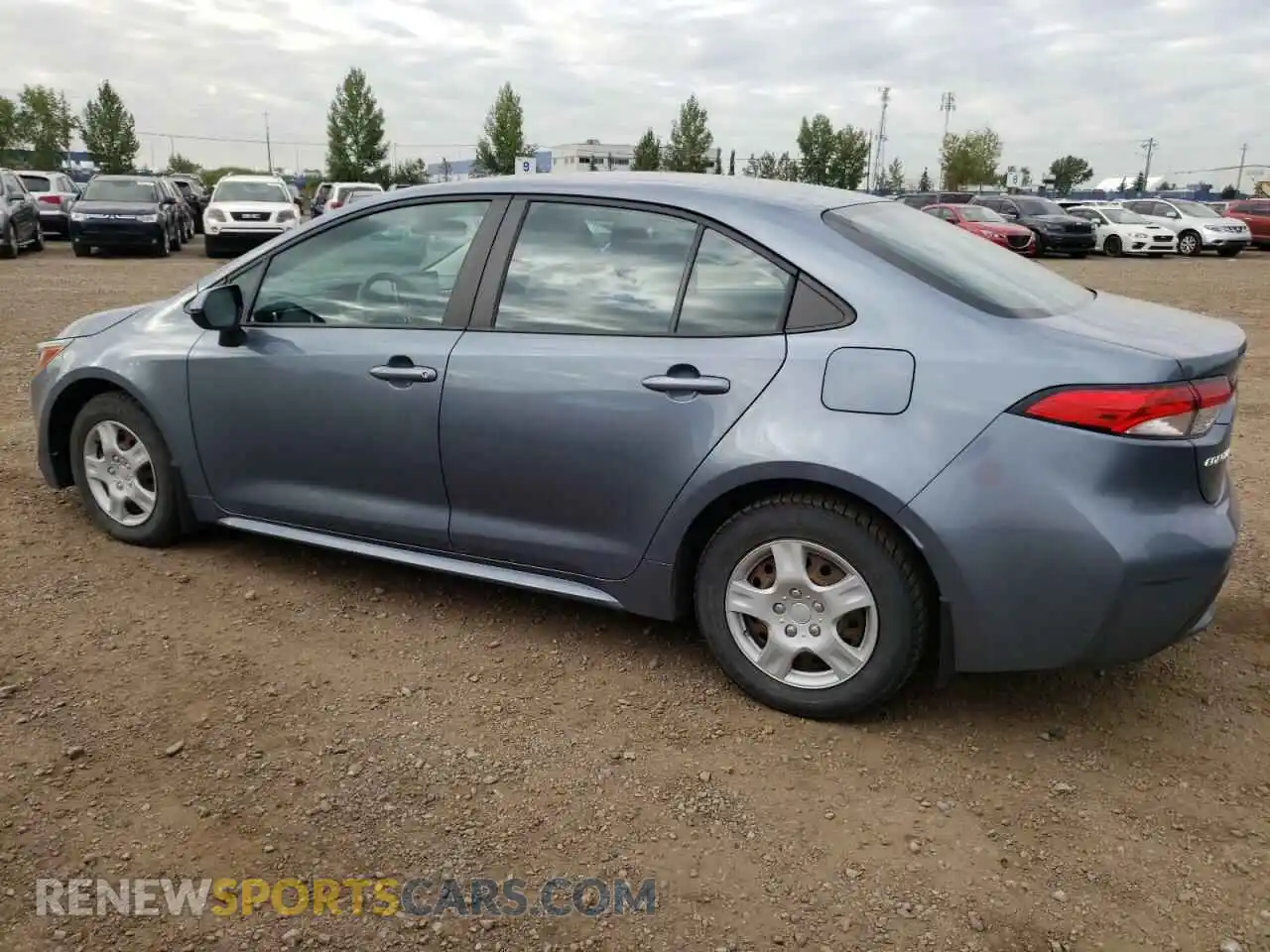 2 Photograph of a damaged car 5YFBPMBE4MP187470 TOYOTA COROLLA 2021