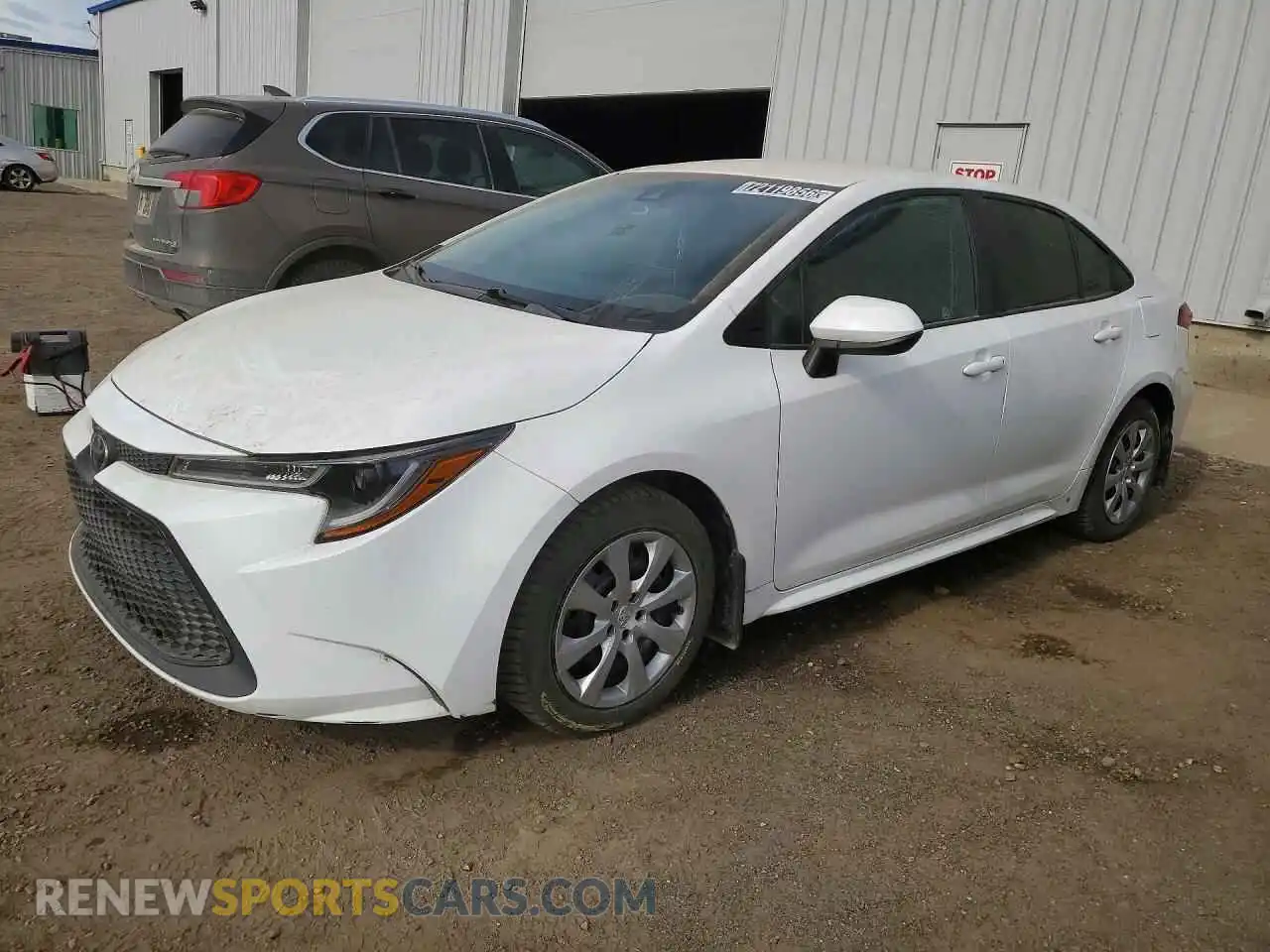 1 Photograph of a damaged car 5YFBPMBE4MP222430 TOYOTA COROLLA 2021