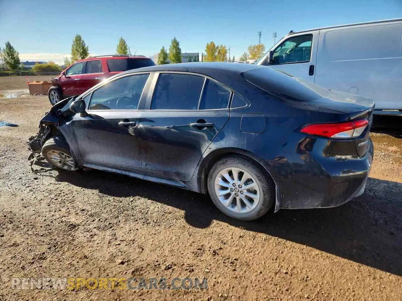 2 Photograph of a damaged car 5YFBPMBE4MP247246 TOYOTA COROLLA 2021
