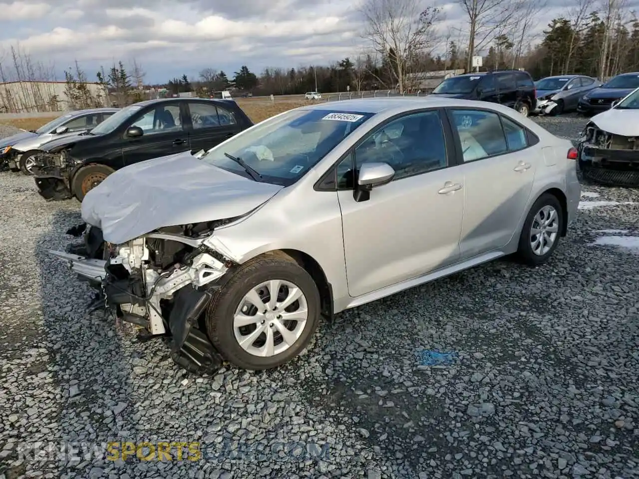1 Photograph of a damaged car 5YFBPMBE5MP215003 TOYOTA COROLLA 2021