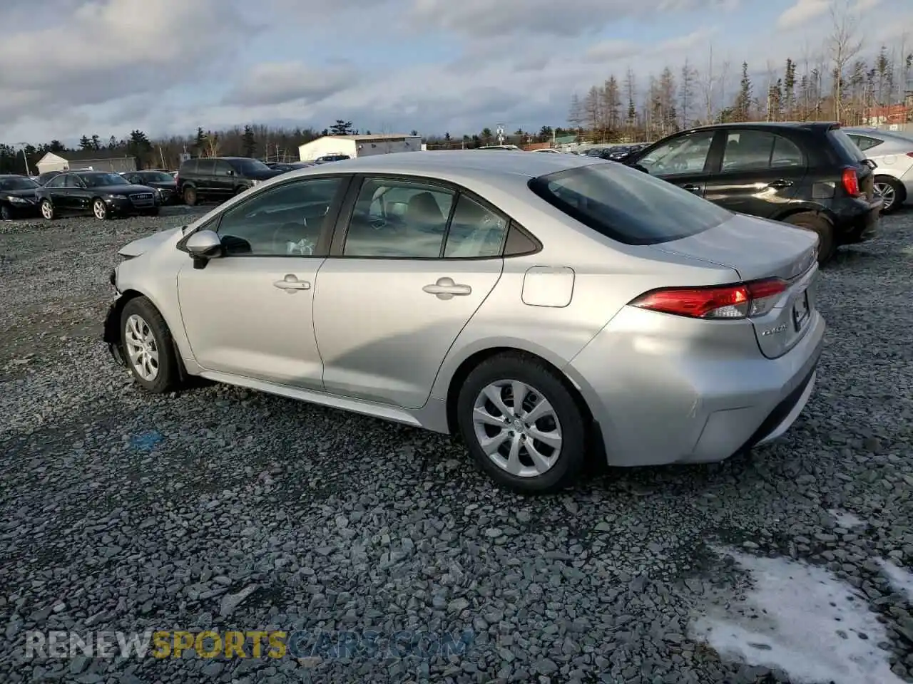 2 Photograph of a damaged car 5YFBPMBE5MP215003 TOYOTA COROLLA 2021