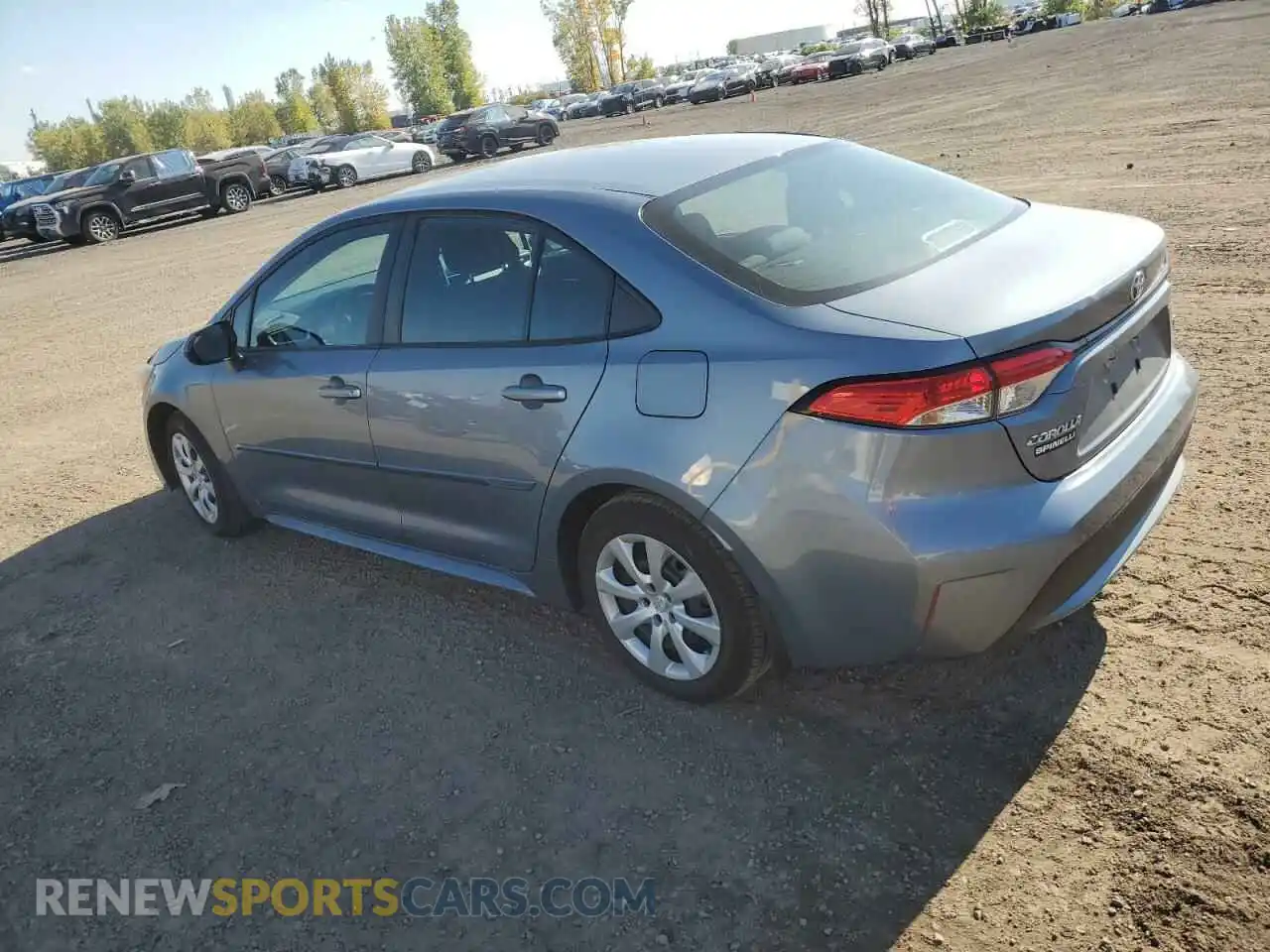 2 Photograph of a damaged car 5YFBPMBE6MP175773 TOYOTA COROLLA 2021