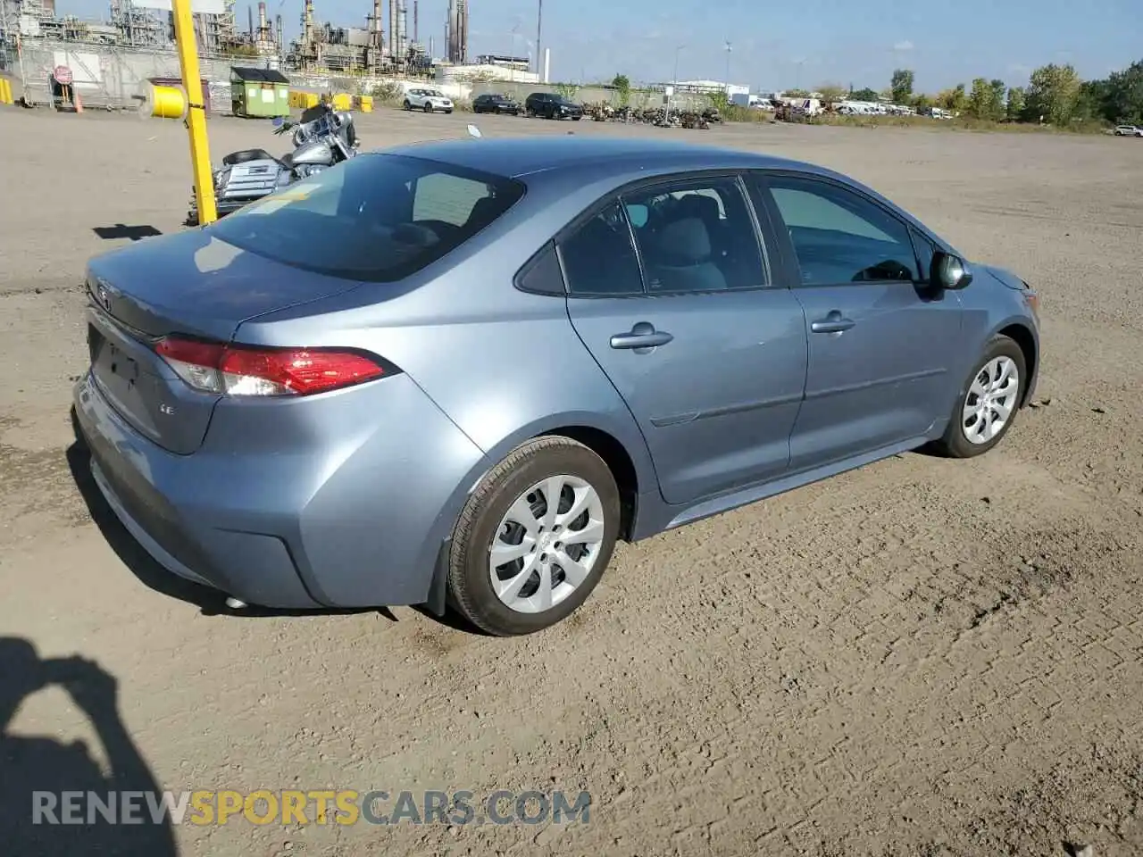 3 Photograph of a damaged car 5YFBPMBE6MP175773 TOYOTA COROLLA 2021