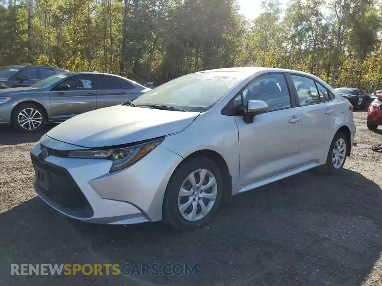 1 fotografías del automóvil dañado 5YFBPMBE6MP241061 TOYOTA COROLLA 2021
