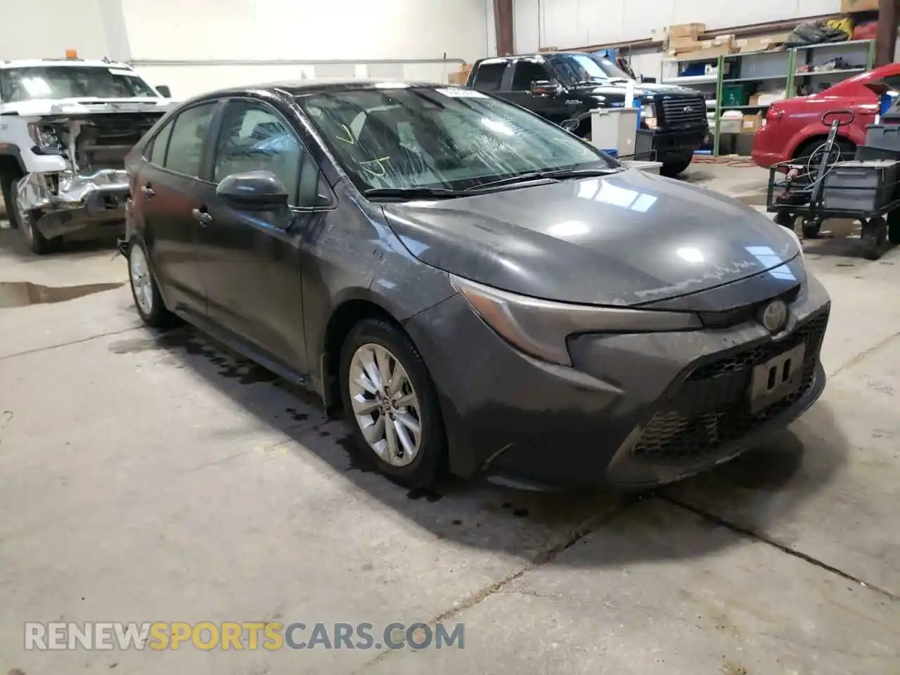 1 fotografías del automóvil dañado 5YFBPMBE7MP215620 TOYOTA COROLLA 2021