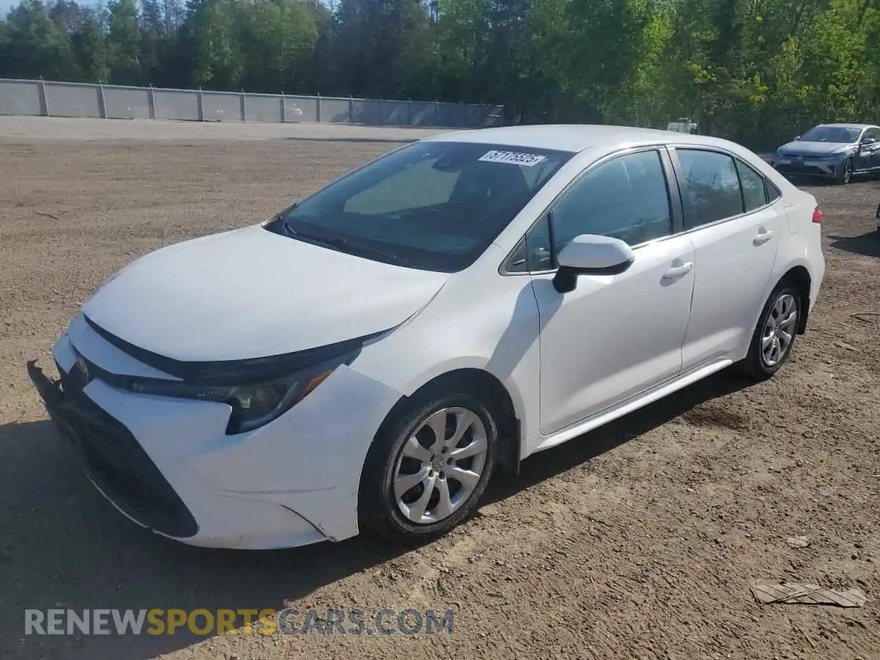 1 Photograph of a damaged car 5YFBPMBE8MP219336 TOYOTA COROLLA 2021