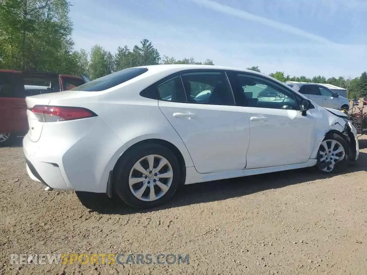 3 Photograph of a damaged car 5YFBPMBE8MP219336 TOYOTA COROLLA 2021