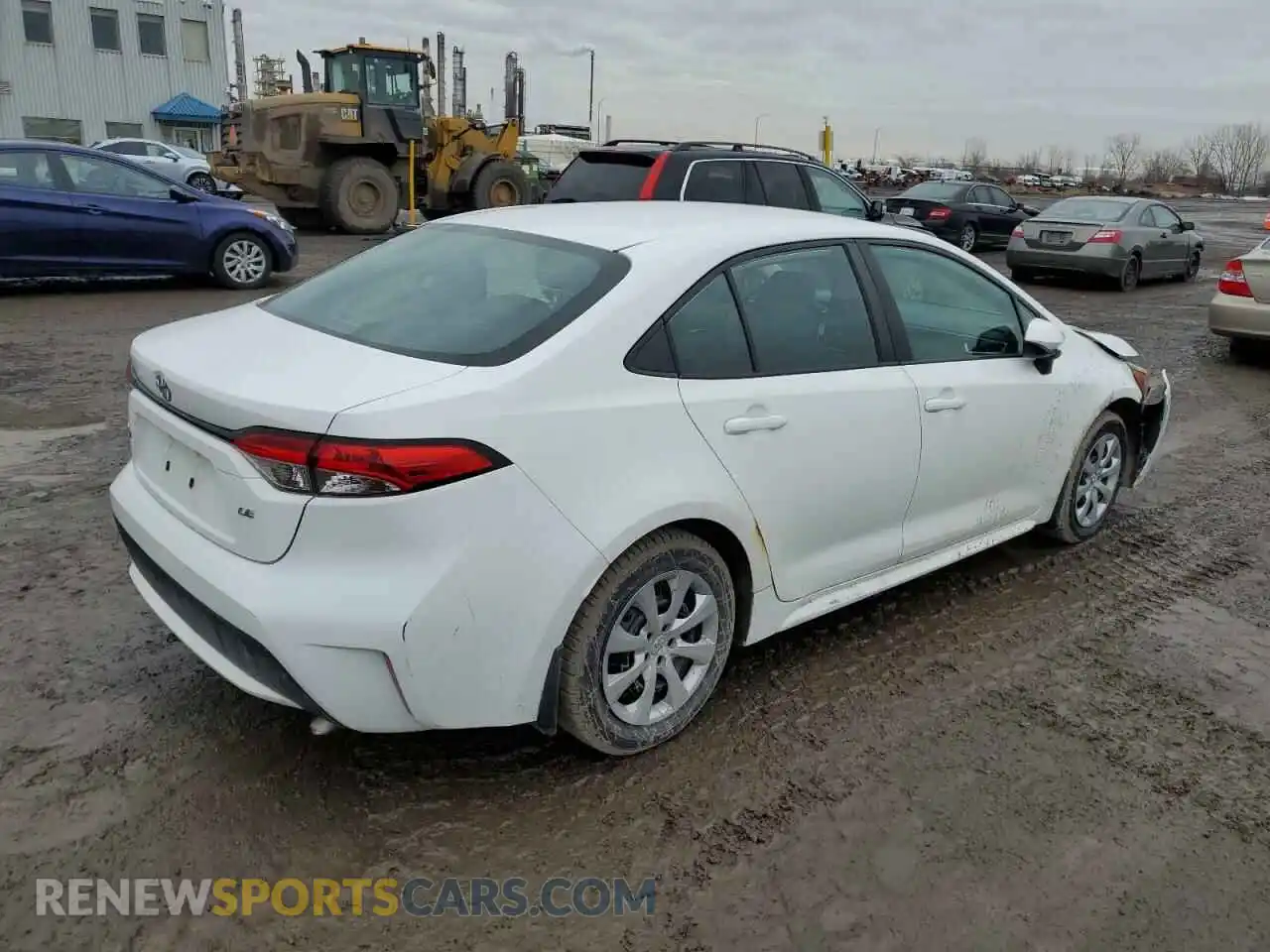 3 Photograph of a damaged car 5YFBPMBE9MP154450 TOYOTA COROLLA 2021