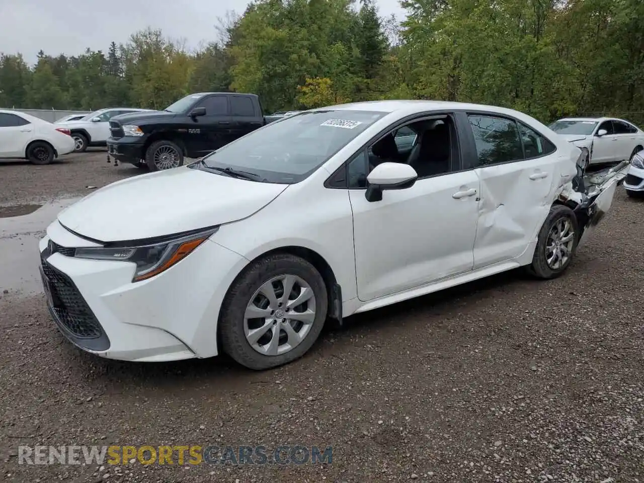 1 Photograph of a damaged car 5YFBPMBE9MP238669 TOYOTA COROLLA 2021