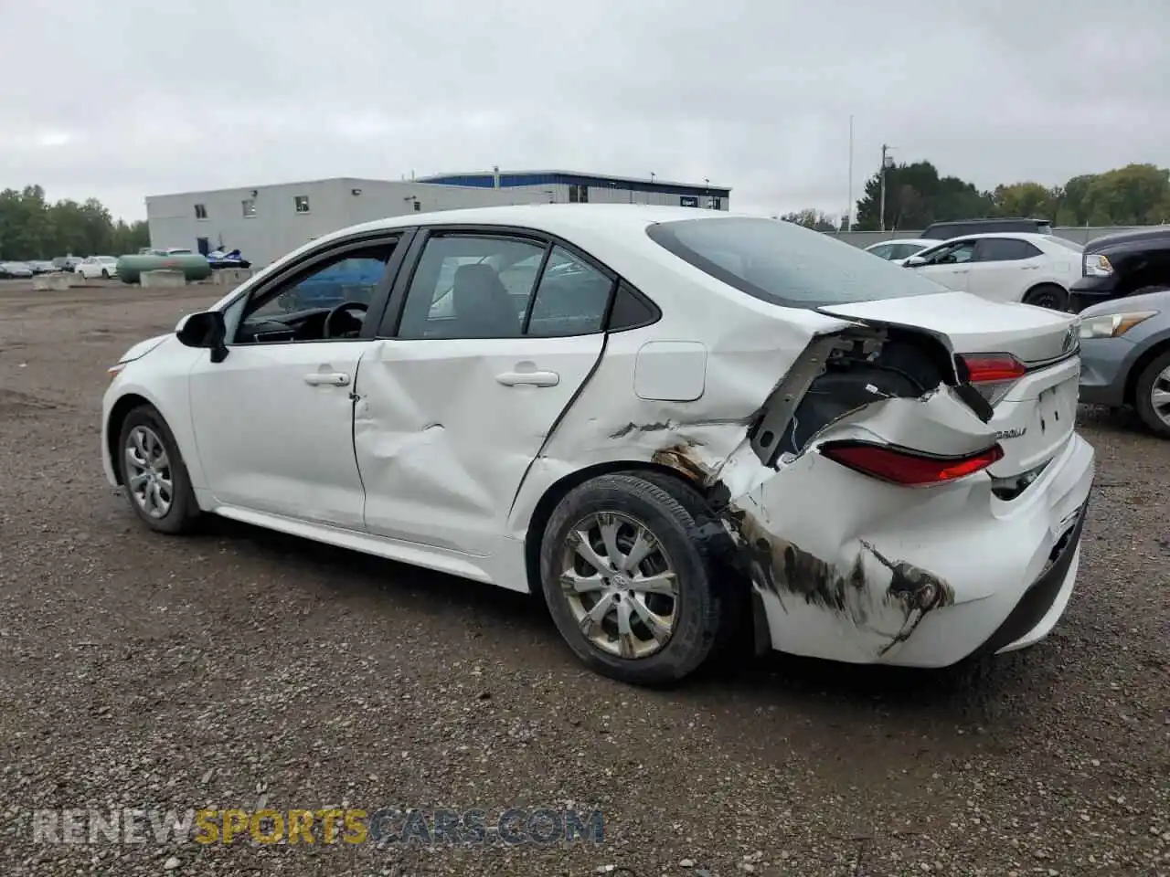 2 Photograph of a damaged car 5YFBPMBE9MP238669 TOYOTA COROLLA 2021