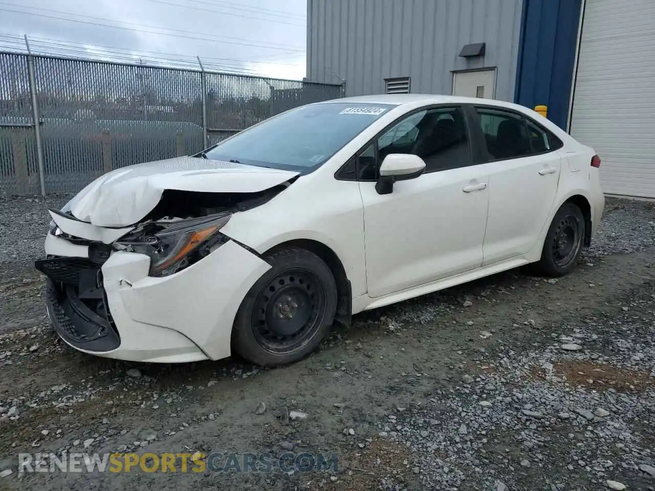 1 Photograph of a damaged car 5YFBPMBE9MP238770 TOYOTA COROLLA 2021