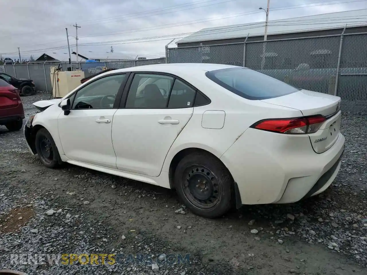 2 Photograph of a damaged car 5YFBPMBE9MP238770 TOYOTA COROLLA 2021