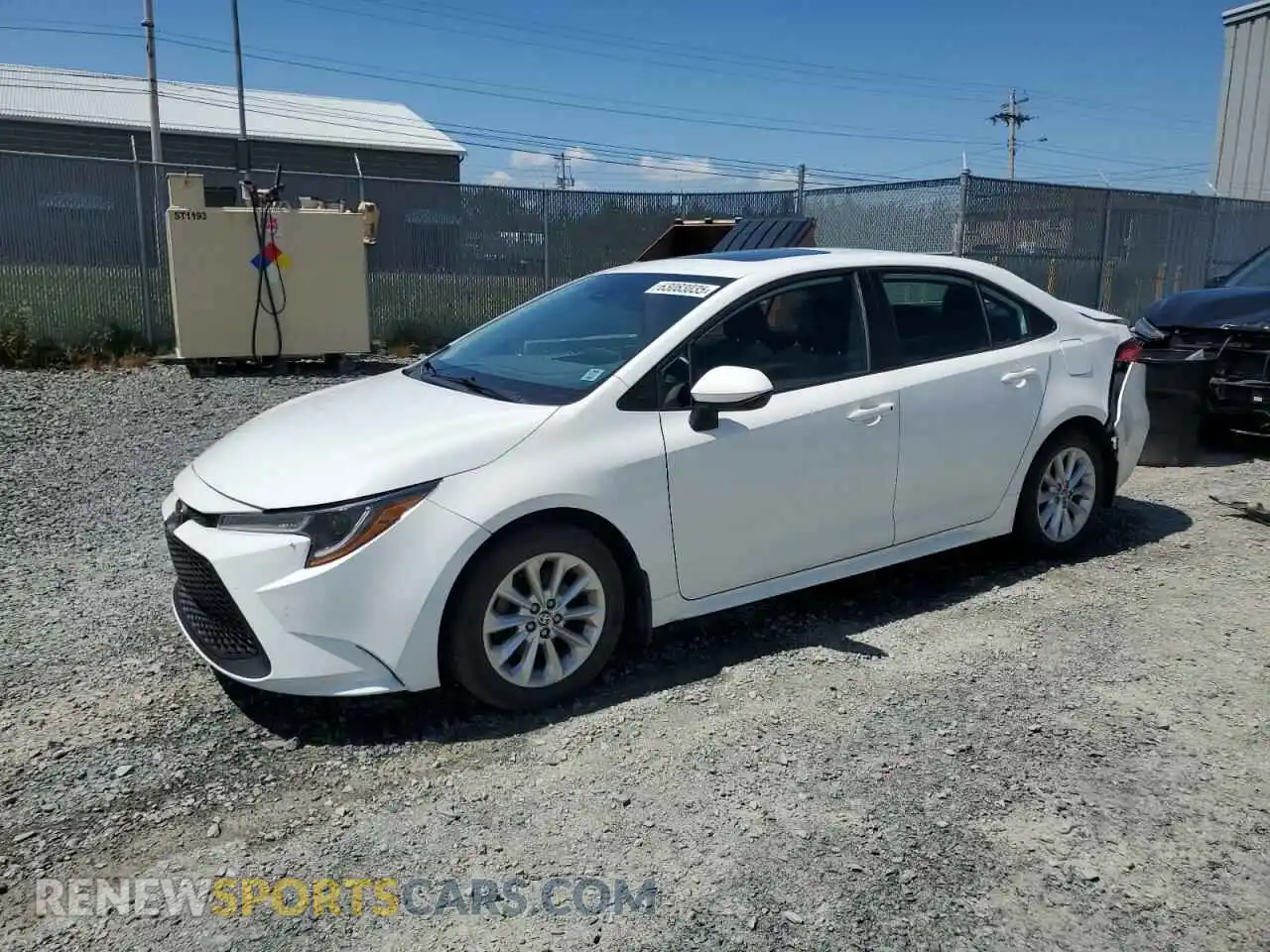 1 Photograph of a damaged car 5YFBPMBEXMP248661 TOYOTA COROLLA 2021