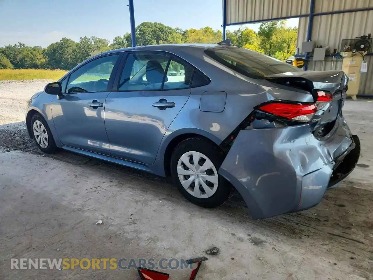 2 Photograph of a damaged car 5YFDPMAE1MP160236 TOYOTA COROLLA 2021