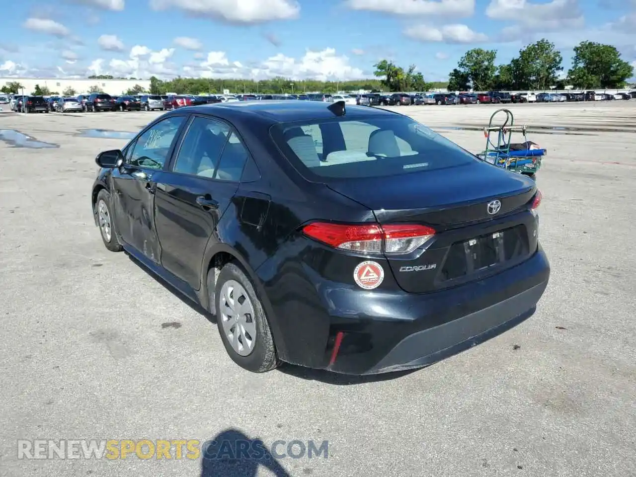 3 Photograph of a damaged car 5YFDPMAE1MP168305 TOYOTA COROLLA 2021