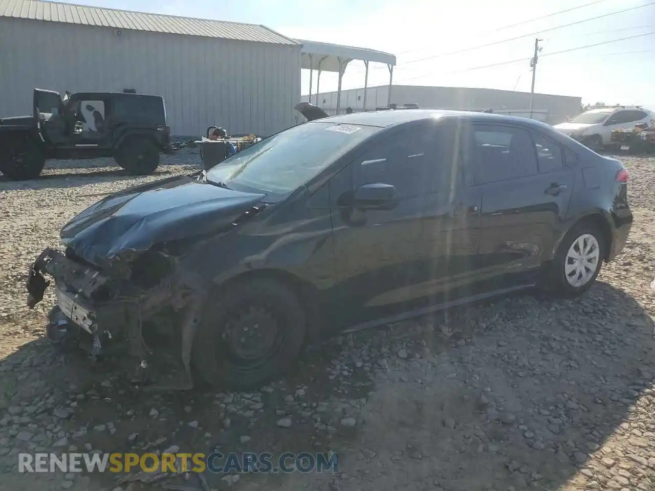 1 Photograph of a damaged car 5YFDPMAE1MP172743 TOYOTA COROLLA 2021