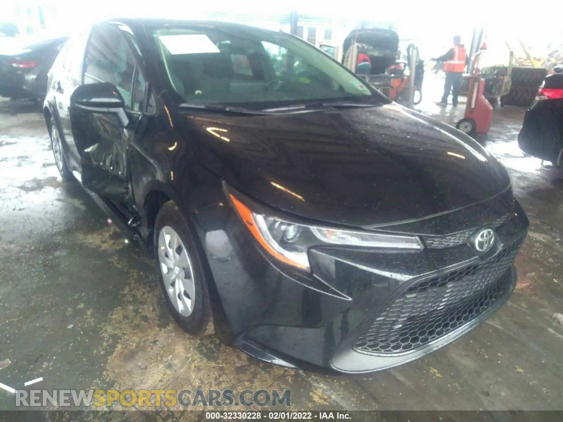 1 Photograph of a damaged car 5YFDPMAE1MP198081 TOYOTA COROLLA 2021