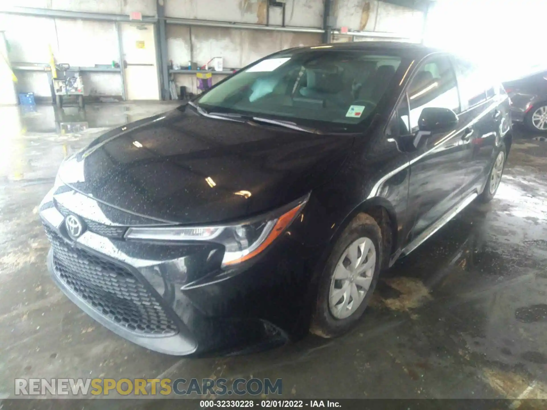 2 Photograph of a damaged car 5YFDPMAE1MP198081 TOYOTA COROLLA 2021