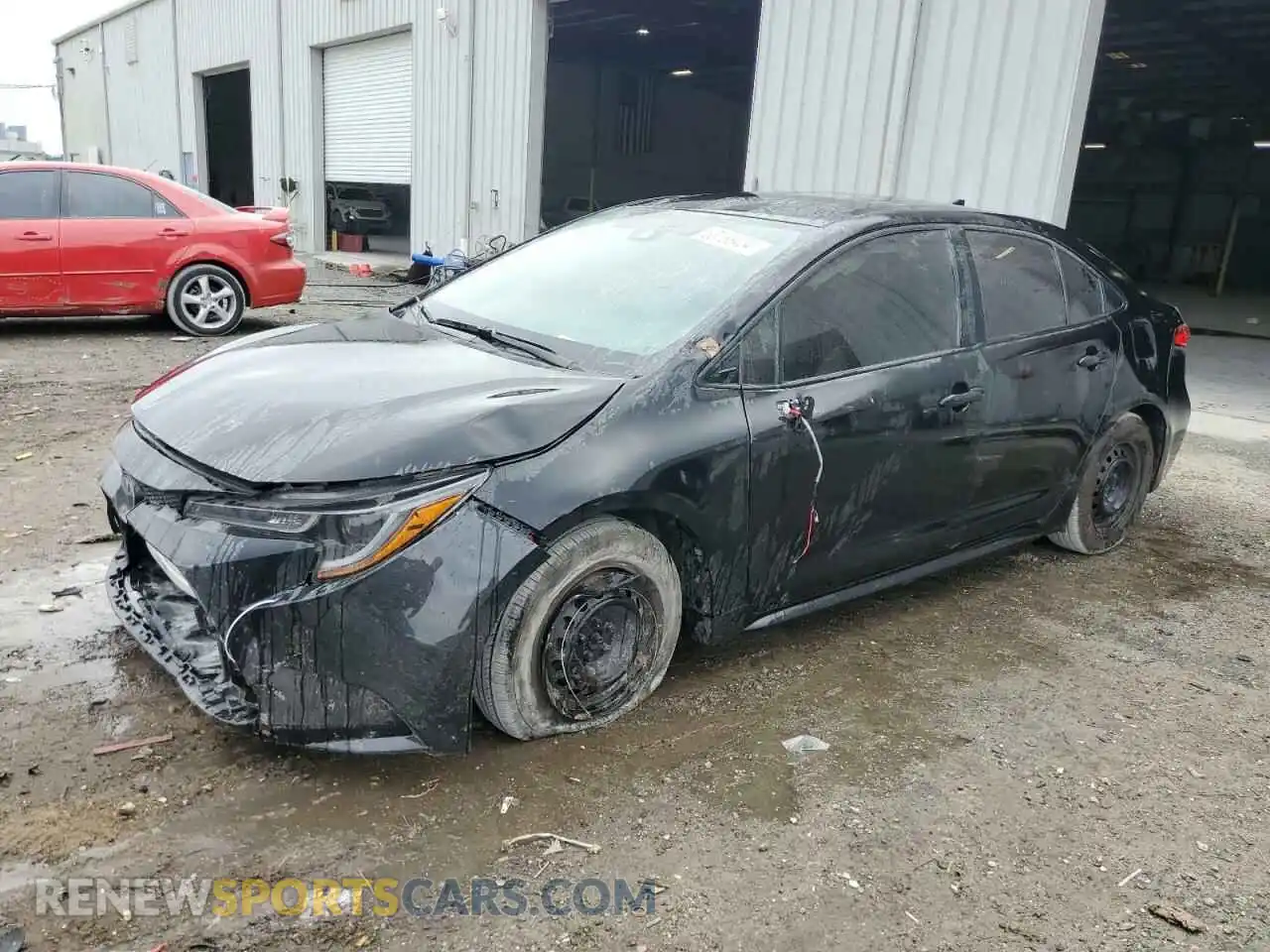 1 Photograph of a damaged car 5YFDPMAE1MP202193 TOYOTA COROLLA 2021