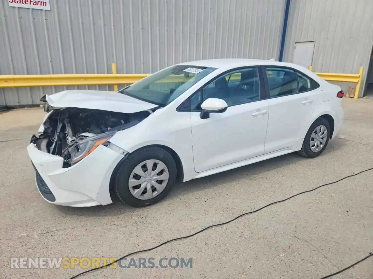 1 fotografías del automóvil dañado 5YFDPMAE2MP202641 TOYOTA COROLLA 2021