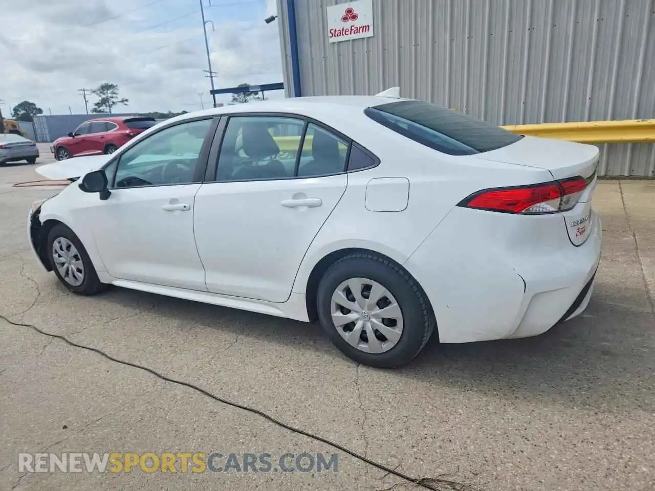 2 fotografías del automóvil dañado 5YFDPMAE2MP202641 TOYOTA COROLLA 2021