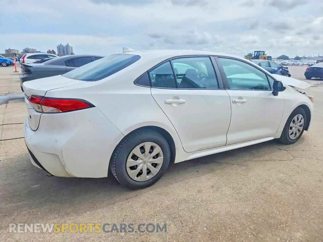 3 fotografías del automóvil dañado 5YFDPMAE2MP202641 TOYOTA COROLLA 2021