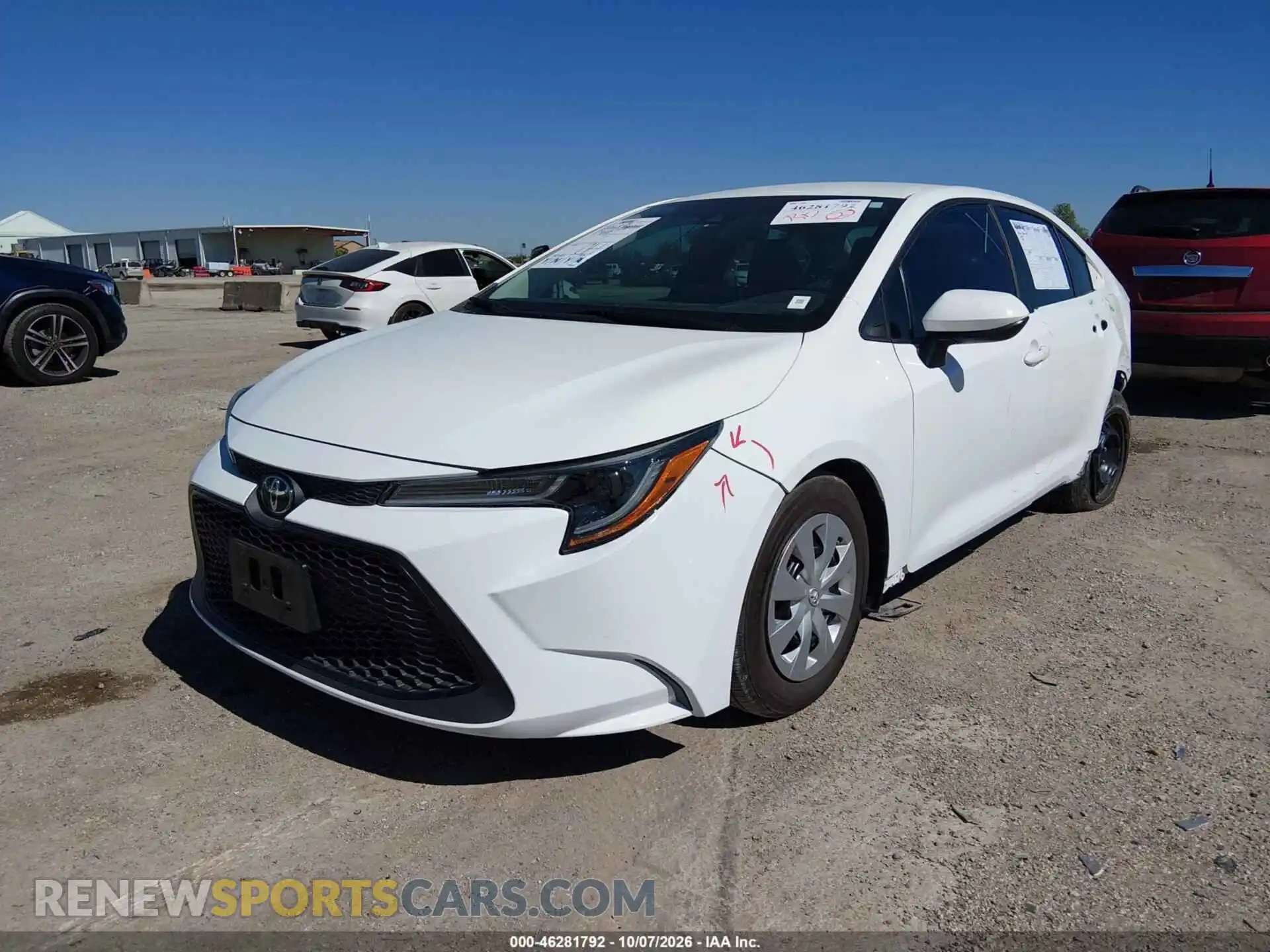 2 Фотография поврежденного автомобиля 5YFDPMAE3MP198454 TOYOTA COROLLA 2021