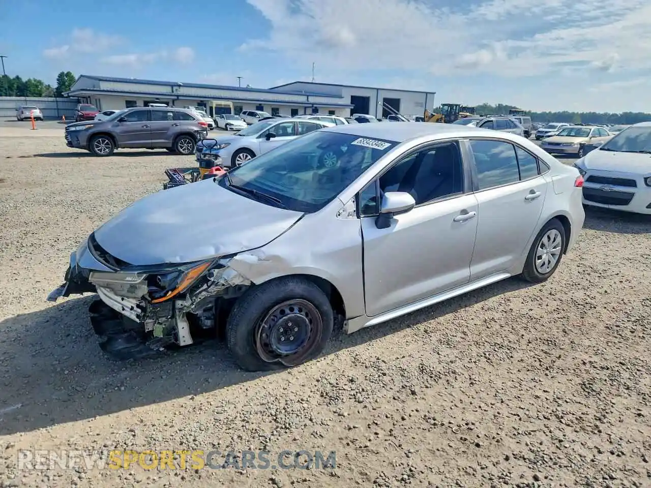 1 Photograph of a damaged car 5YFDPMAE3MP264873 TOYOTA COROLLA 2021