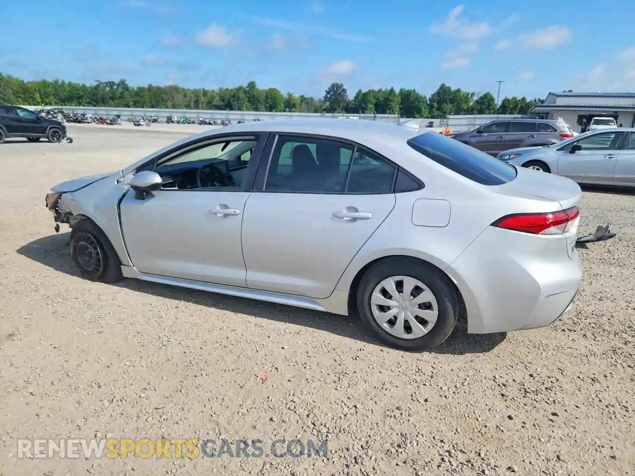 2 Photograph of a damaged car 5YFDPMAE3MP264873 TOYOTA COROLLA 2021