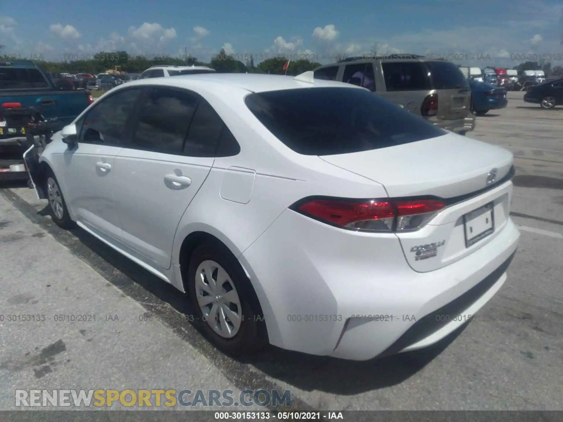 3 Photograph of a damaged car 5YFDPMAE4MP149893 TOYOTA COROLLA 2021